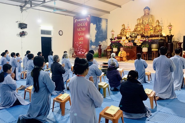 The  Leaving-home commemoration of Bodhisattva Siddhartha at Dong Cao pagoda