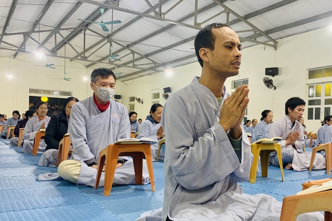 The  Leaving-home commemoration of Bodhisattva Siddhartha at Dong Cao pagoda