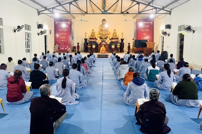 The  Leaving-home commemoration of Bodhisattva Siddhartha at Dong Cao pagoda