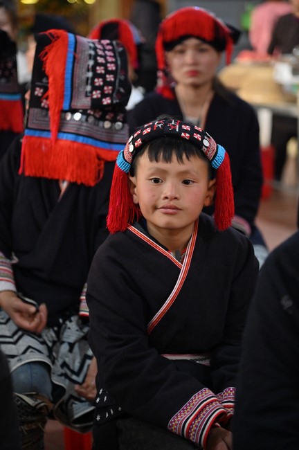 Preaching dharma at Son Phap pagoda in the sixth day of propagation trip in the Northern
