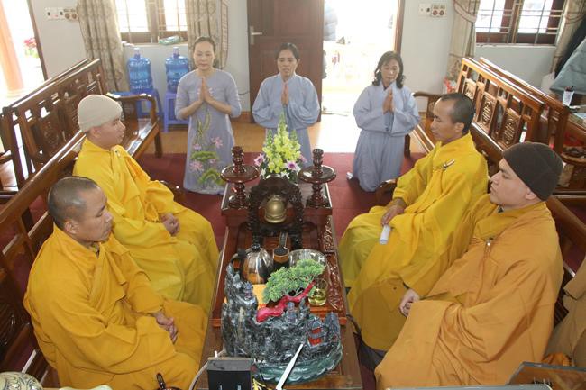 The Ceremony of Peaceful Prayers at Tieu Dao Pagoda – Quang Ninh in early 2023.