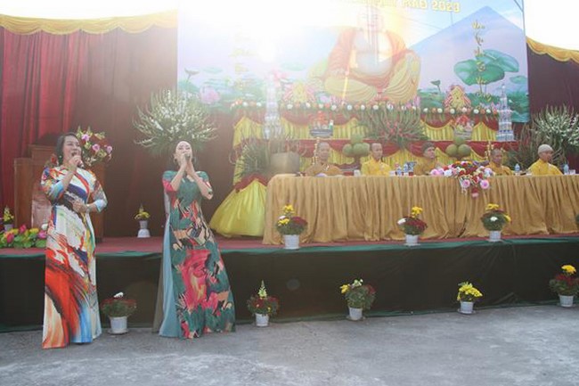 The Ceremony of Peaceful Prayers at Tieu Dao Pagoda – Quang Ninh in early 2023.