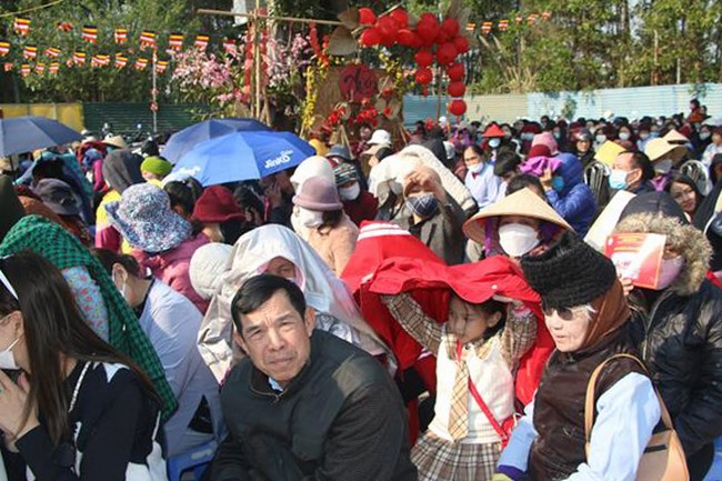 The Ceremony of Peaceful Prayers at Tieu Dao Pagoda – Quang Ninh in early 2023.