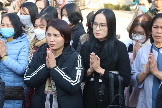 The Ceremony of Peaceful Prayers at Tieu Dao Pagoda – Quang Ninh in early 2023.
