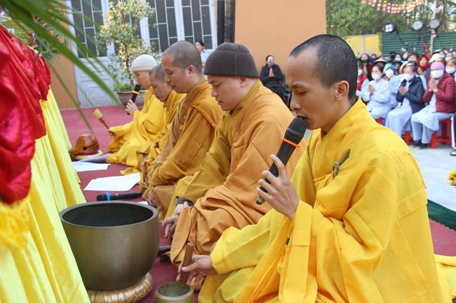 The Ceremony of Peaceful Prayers at Tieu Dao Pagoda – Quang Ninh in early 2023.