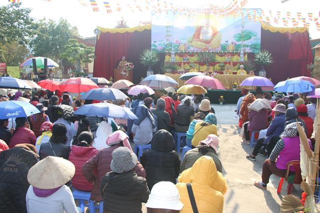 The Ceremony of Peaceful Prayers at Tieu Dao Pagoda – Quang Ninh in early 2023.