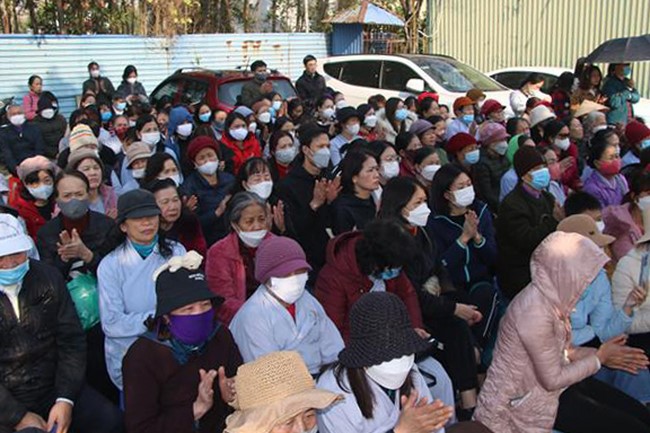 The Ceremony of Peaceful Prayers at Tieu Dao Pagoda – Quang Ninh in early 2023.