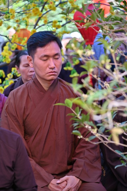 Preaching dharma at Co Tan pagoda and Ha Phu pagoda in the seventh day of propagation trip in the Northern