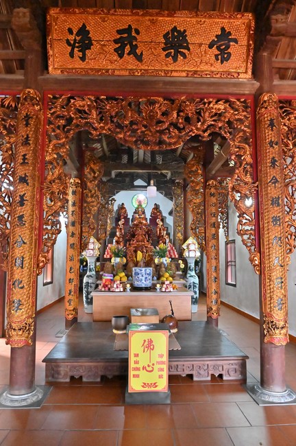 Preaching dharma at Co Tan pagoda and Ha Phu pagoda in the seventh day of propagation trip in the Northern