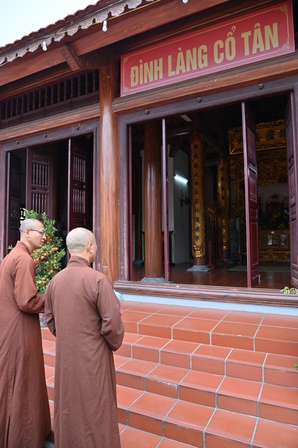 Preaching dharma at Co Tan pagoda and Ha Phu pagoda in the seventh day of propagation trip in the Northern