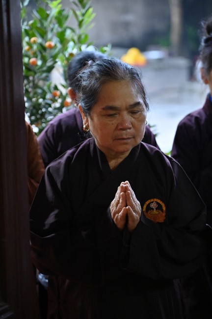 Preaching dharma at Co Tan pagoda and Ha Phu pagoda in the seventh day of propagation trip in the Northern