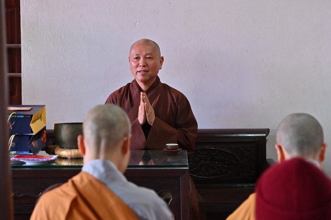 Preaching dharma at Co Tan pagoda and Ha Phu pagoda in the seventh day of propagation trip in the Northern