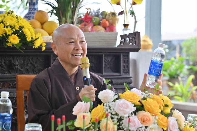 Preaching dharma at Bich Thuong pagoda and TayKhanh pagoda in the eighth day of propagation trip in the Northern