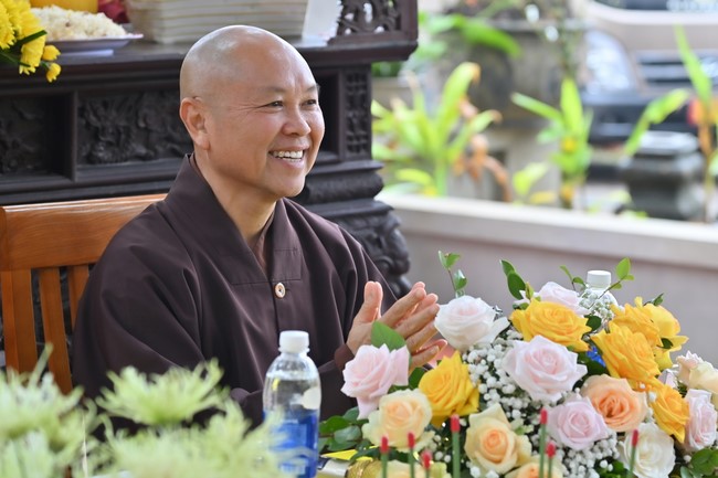 Preaching dharma at Bich Thuong pagoda and TayKhanh pagoda in the eighth day of propagation trip in the Northern