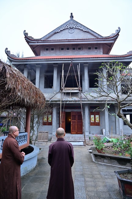 Preaching dharma at Bich Thuong pagoda and TayKhanh pagoda in the eighth day of propagation trip in the Northern