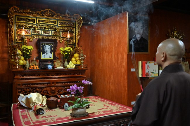 Preaching dharma at Bich Thuong pagoda and TayKhanh pagoda in the eighth day of propagation trip in the Northern