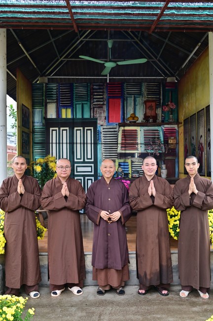 Preaching dharma at Bich Thuong pagoda and TayKhanh pagoda in the eighth day of propagation trip in the Northern
