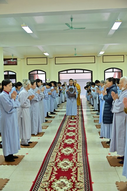 Preaching dharma at Bich Thuong pagoda and TayKhanh pagoda in the eighth day of propagation trip in the Northern
