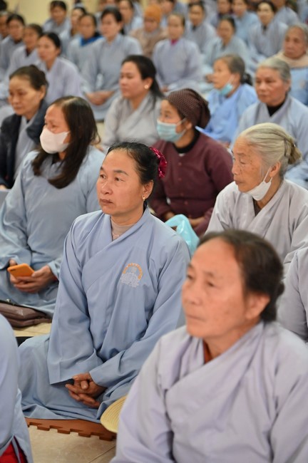Preaching dharma at Bich Thuong pagoda and TayKhanh pagoda in the eighth day of propagation trip in the Northern
