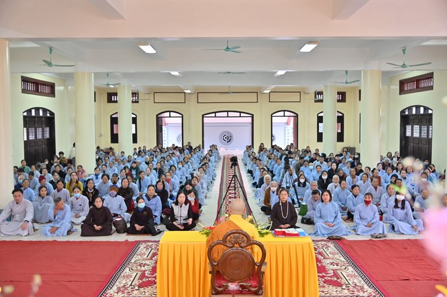 Preaching dharma at Bich Thuong pagoda and TayKhanh pagoda in the eighth day of propagation trip in the Northern