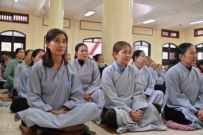 Preaching dharma at Bich Thuong pagoda and TayKhanh pagoda in the eighth day of propagation trip in the Northern