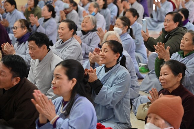Preaching dharma at Bich Thuong pagoda and TayKhanh pagoda in the eighth day of propagation trip in the Northern