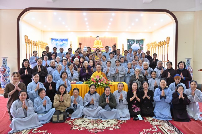 Preaching dharma at Bich Thuong pagoda and TayKhanh pagoda in the eighth day of propagation trip in the Northern