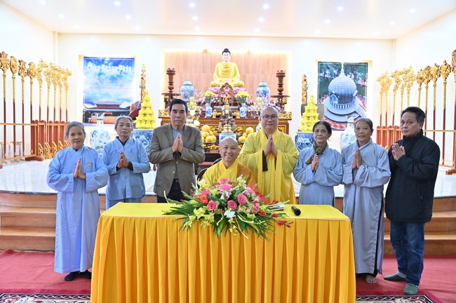 Preaching dharma at Bich Thuong pagoda and TayKhanh pagoda in the eighth day of propagation trip in the Northern