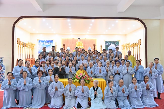 Preaching dharma at Bich Thuong pagoda and TayKhanh pagoda in the eighth day of propagation trip in the Northern