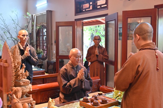 Preaching dharma at Bich Thuong pagoda and TayKhanh pagoda in the eighth day of propagation trip in the Northern