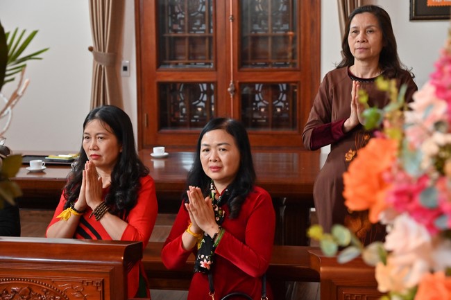 Preaching dharma at Bich Thuong pagoda and TayKhanh pagoda in the eighth day of propagation trip in the Northern