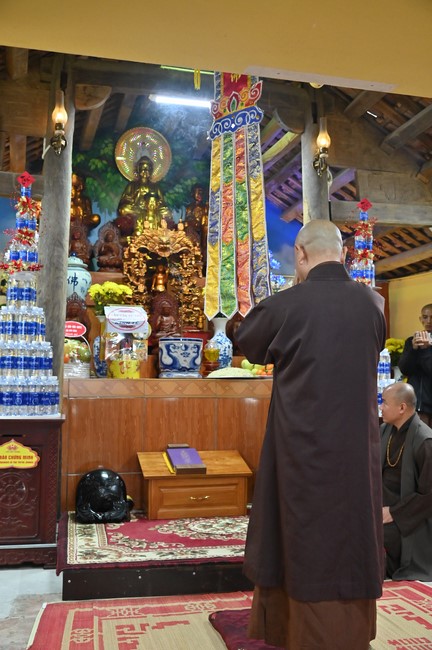 Preaching dharma at Bich Thuong pagoda and TayKhanh pagoda in the eighth day of propagation trip in the Northern