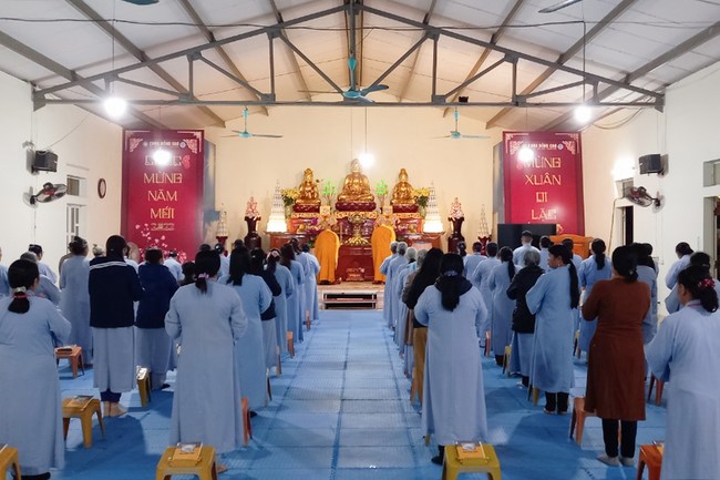 Chùa Đống Cao – Thanh Hóa: Lễ sám hối đầu năm