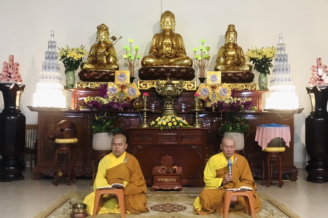 Chùa Đống Cao – Thanh Hóa: Lễ sám hối đầu năm