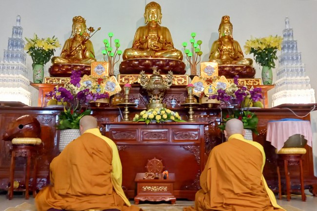 Chùa Đống Cao – Thanh Hóa: Lễ sám hối đầu năm