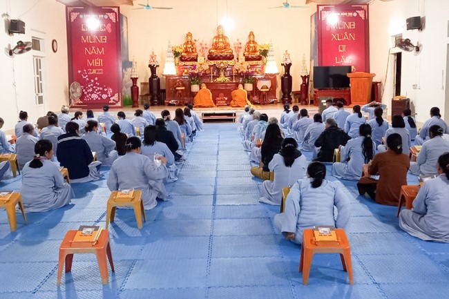 Chùa Đống Cao – Thanh Hóa: Lễ sám hối đầu năm