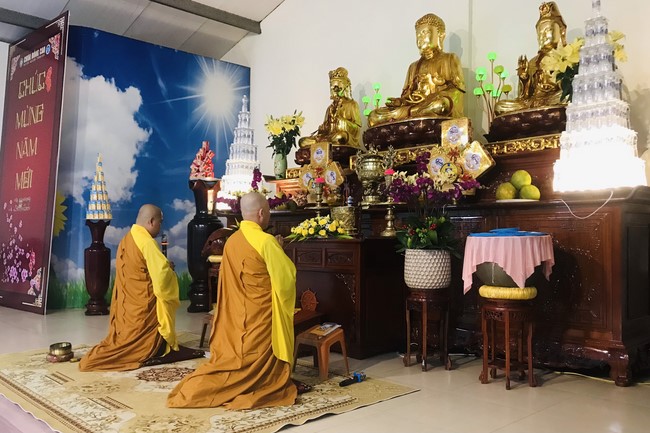 Chùa Đống Cao – Thanh Hóa: Lễ sám hối đầu năm