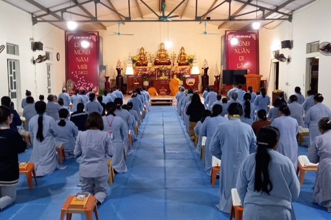 Chùa Đống Cao – Thanh Hóa: Lễ sám hối đầu năm