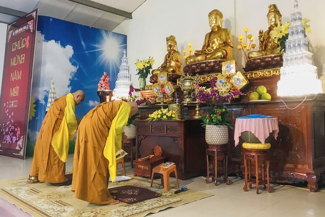 Chùa Đống Cao – Thanh Hóa: Lễ sám hối đầu năm