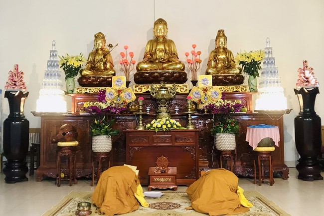 Chùa Đống Cao – Thanh Hóa: Lễ sám hối đầu năm