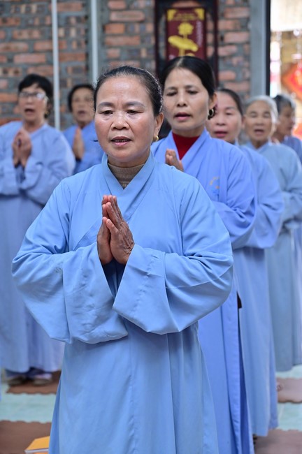 Preaching dharma at Co Am pagoda, Tu Phap pagoda, and Phuc Hai   pagoda in the tenth day of propagation trip in the Northern