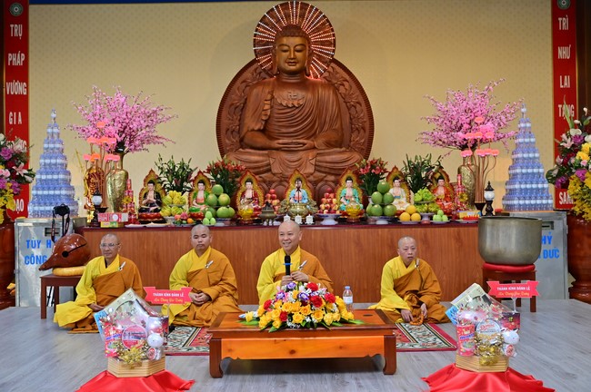 Preaching dharma at Co Am pagoda, Tu Phap pagoda, and Phuc Hai   pagoda in the tenth day of propagation trip in the Northern