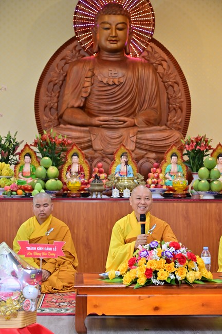 Preaching dharma at Co Am pagoda, Tu Phap pagoda, and Phuc Hai   pagoda in the tenth day of propagation trip in the Northern