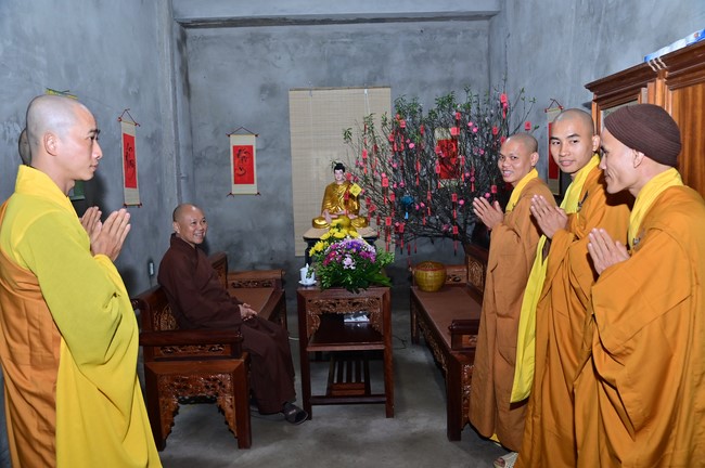 Preaching dharma at Co Am pagoda, Tu Phap pagoda, and Phuc Hai   pagoda in the tenth day of propagation trip in the Northern