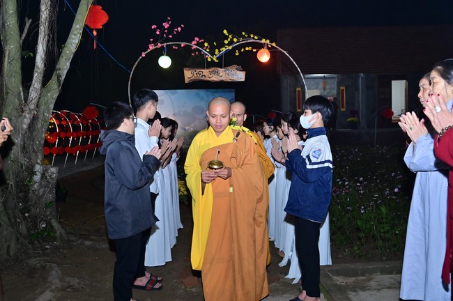 Preaching dharma at Co Am pagoda, Tu Phap pagoda, and Phuc Hai   pagoda in the tenth day of propagation trip in the Northern