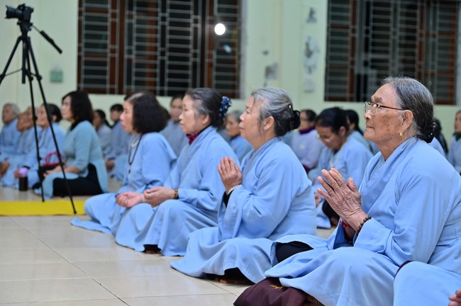 Preaching dharma at Co Am pagoda, Tu Phap pagoda, and Phuc Hai   pagoda in the tenth day of propagation trip in the Northern
