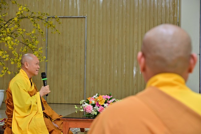 Preaching dharma at Co Am pagoda, Tu Phap pagoda, and Phuc Hai   pagoda in the tenth day of propagation trip in the Northern