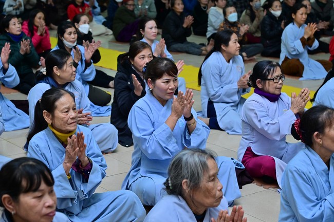 Preaching dharma at Co Am pagoda, Tu Phap pagoda, and Phuc Hai   pagoda in the tenth day of propagation trip in the Northern