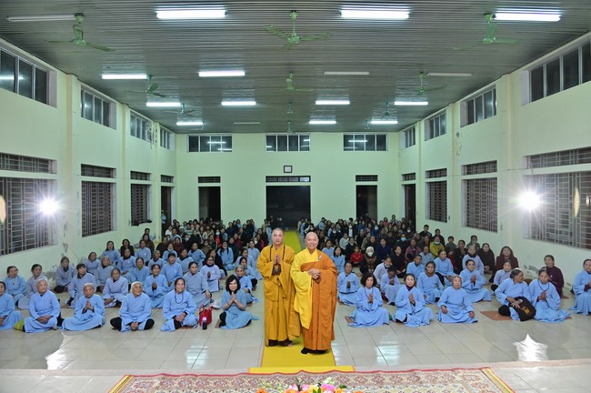 Preaching dharma at Co Am pagoda, Tu Phap pagoda, and Phuc Hai   pagoda in the tenth day of propagation trip in the Northern