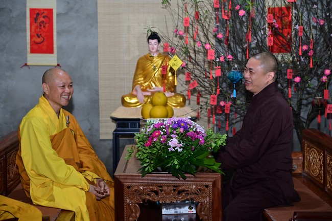 Preaching dharma at Co Am pagoda, Tu Phap pagoda, and Phuc Hai   pagoda in the tenth day of propagation trip in the Northern